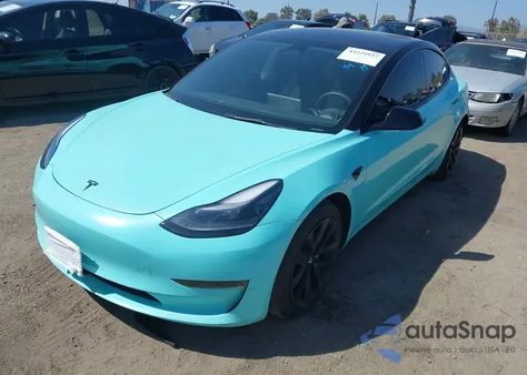 2023 Tesla Model 3 Rear-Wheel Drive from USA, damaged, VIN 5YJ3E1EA6PF554550